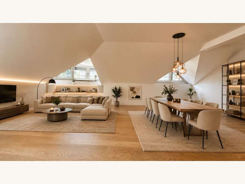 Dachgeschosswohnung Klagenfurt am Wörthersee - Bild 1 von 8 Dachgeschosswohnung in 9020 - 1