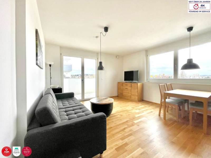 WOHNZIMMER - Bild 1 von 12 Ferienwohnung in 1230 - 1