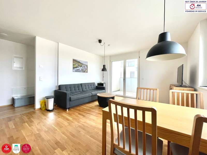 WOHNZIMMER - Bild 4 von 12 Ferienwohnung in 1230 - 4
