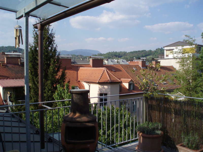 Blick von der Terrasse - Bild 31 von 73 Maisonette in 8010 - 31