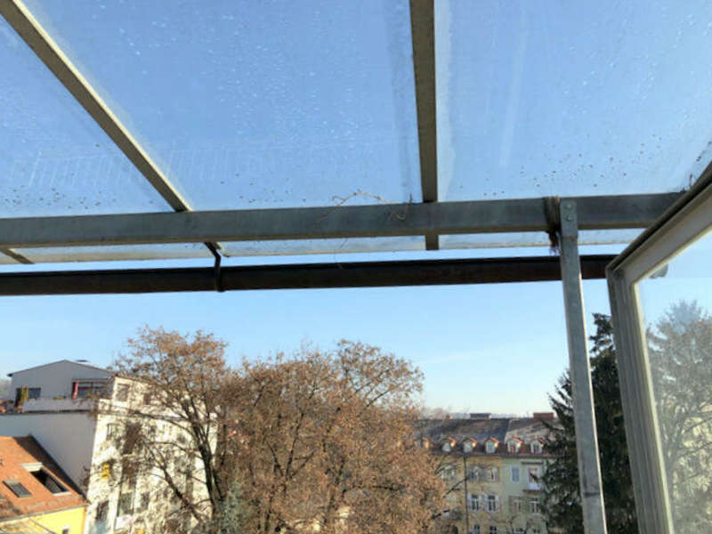 Balkon vom Wohnzimmer - Bild 42 von 73 Maisonette in 8010 - 42