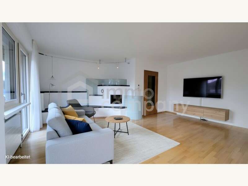 Wohnzimmer - Bild 8 von 18 Mietwohnung in 6850 - 8