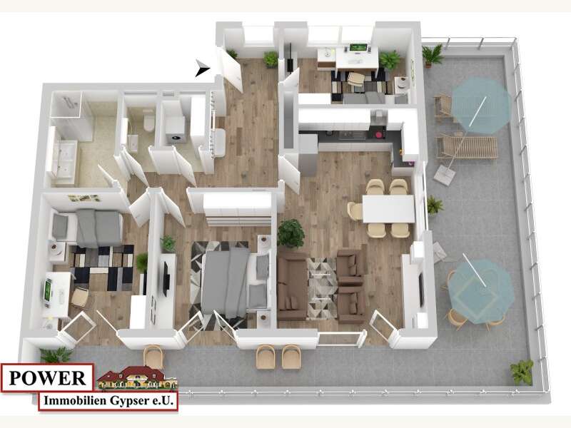 Penthouse in 5230  - 12