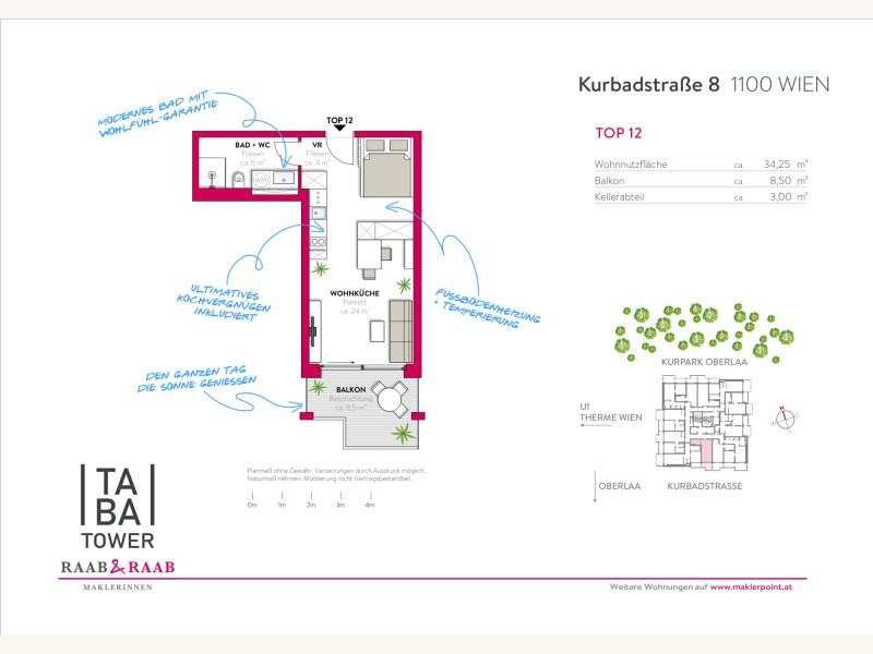 Apartement Wien - Bild 16 von 16 Apartement in 1100 - 16
