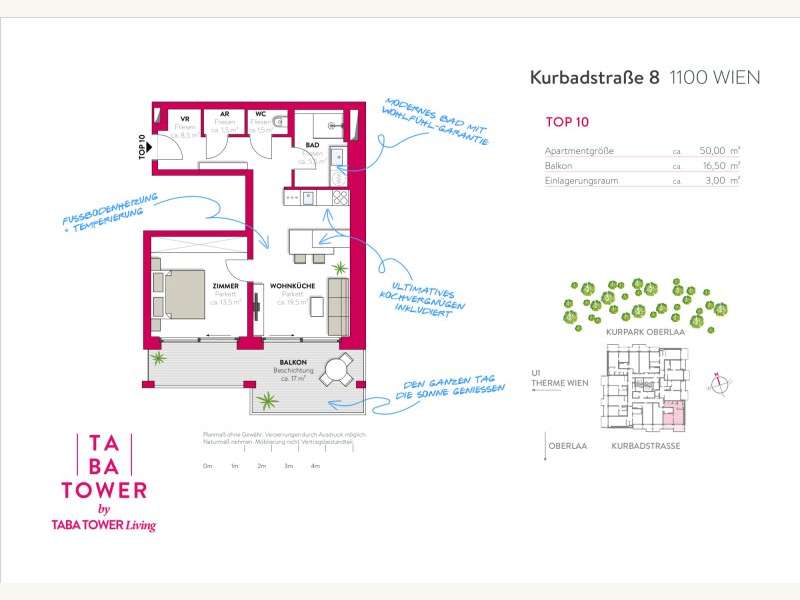Apartement Wien - Bild 19 von 19 Apartement in 1100 - 19