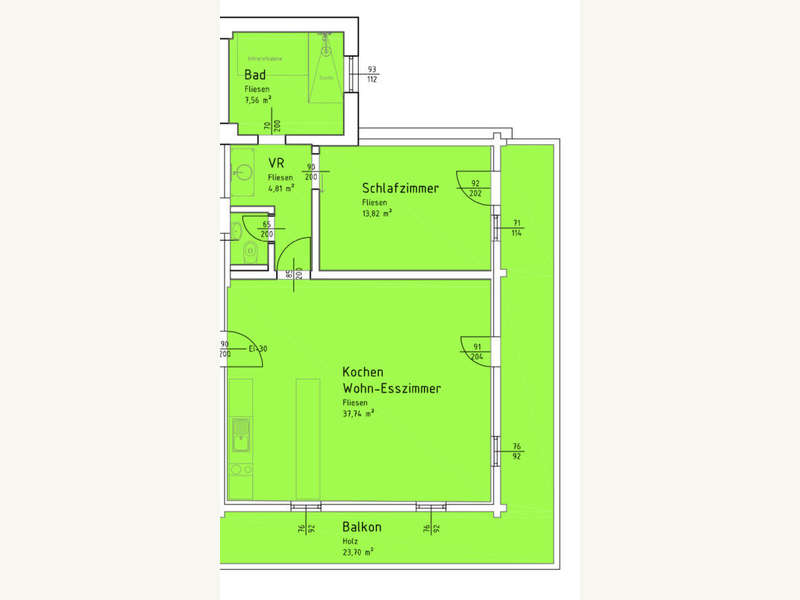 Wohnung in 9551  - 13