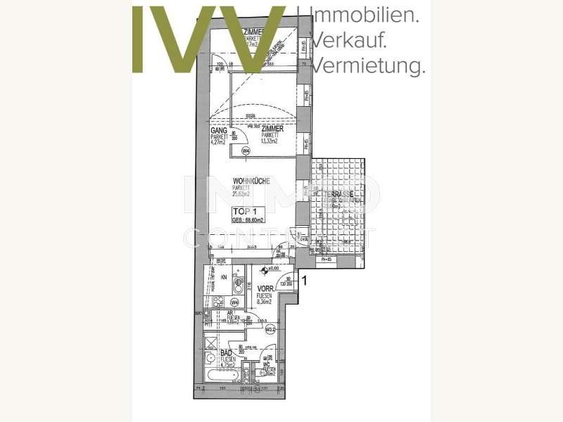 rad 4-1 - Mietwohnung Wien - Bild 9 von 9 Mietwohnung in 1030 - 9