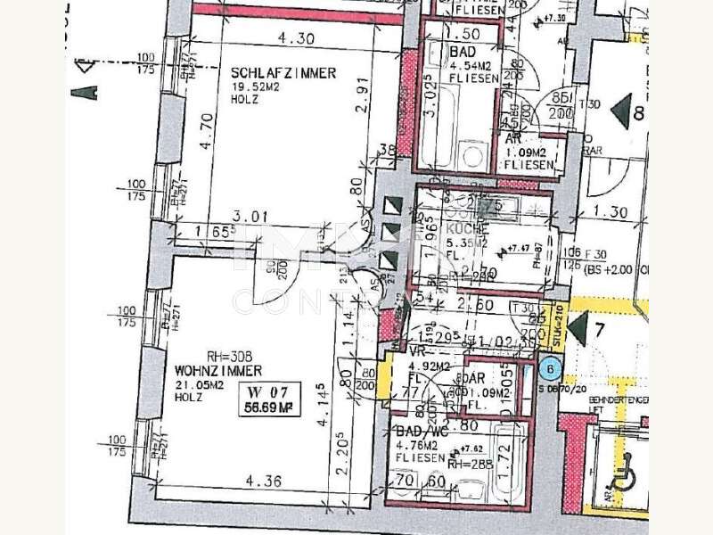 Dachgeschosswohnung in 8020  - 8
