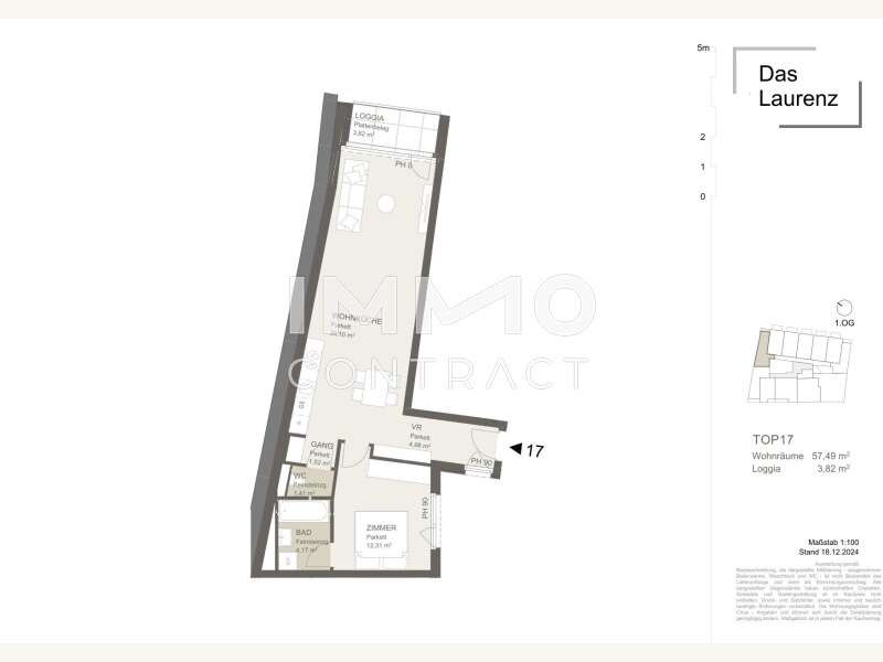 Mietwohnung in 1110  - 11