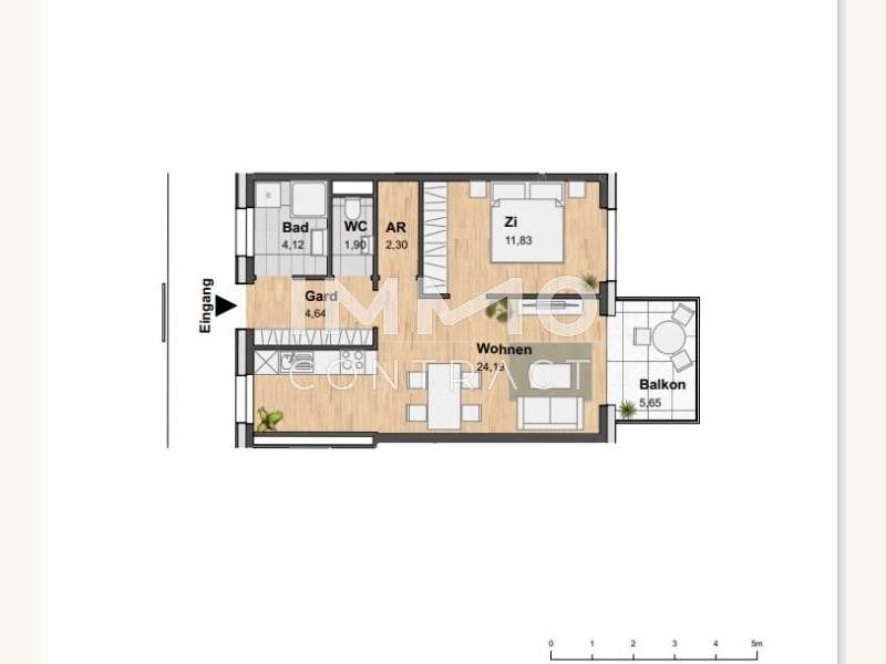 TOP 109 - Mietwohnung Graz - Bild 2 von 20 Mietwohnung in 8020 - 2