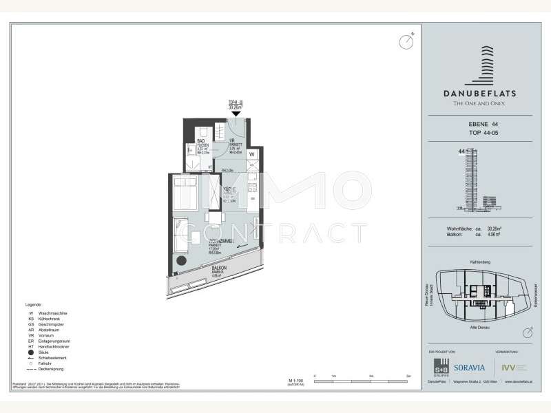 44-05 1 Alte Donau-1 - Bild 24 von 24 Mietwohnung in 1220 - 24