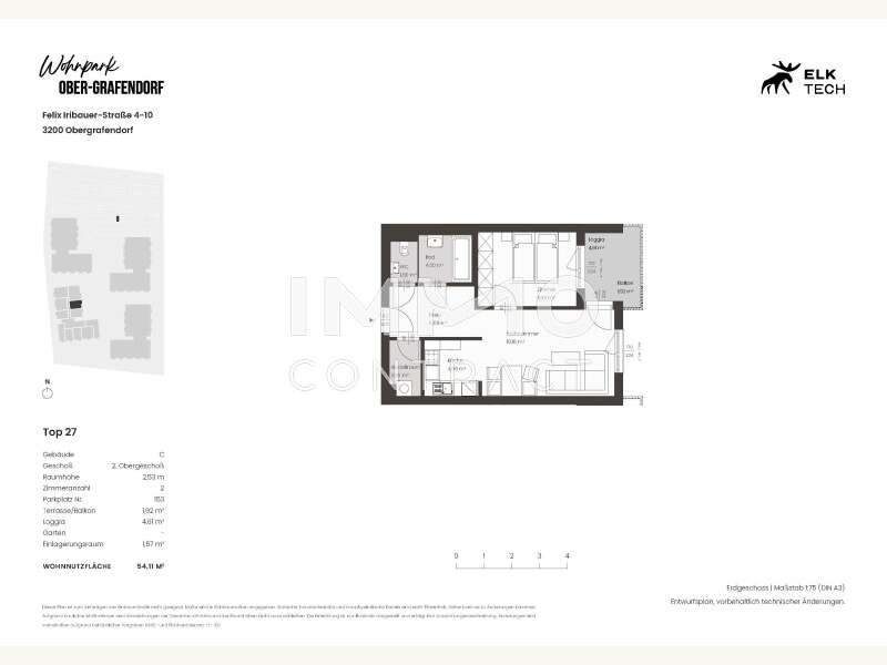 Mietwohnung in 3200  - 2