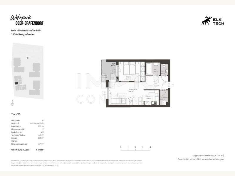 Mietwohnung in 3200  - 2