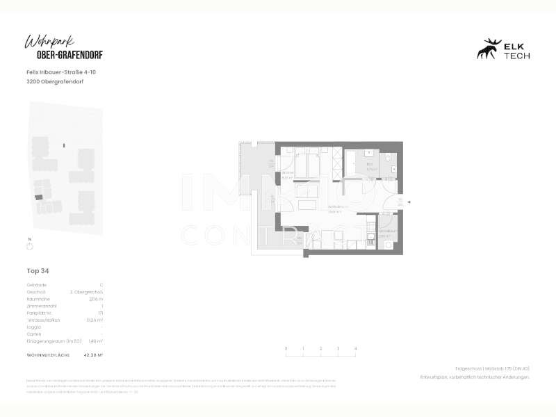 Terrassenwohnung in 3200  - 2