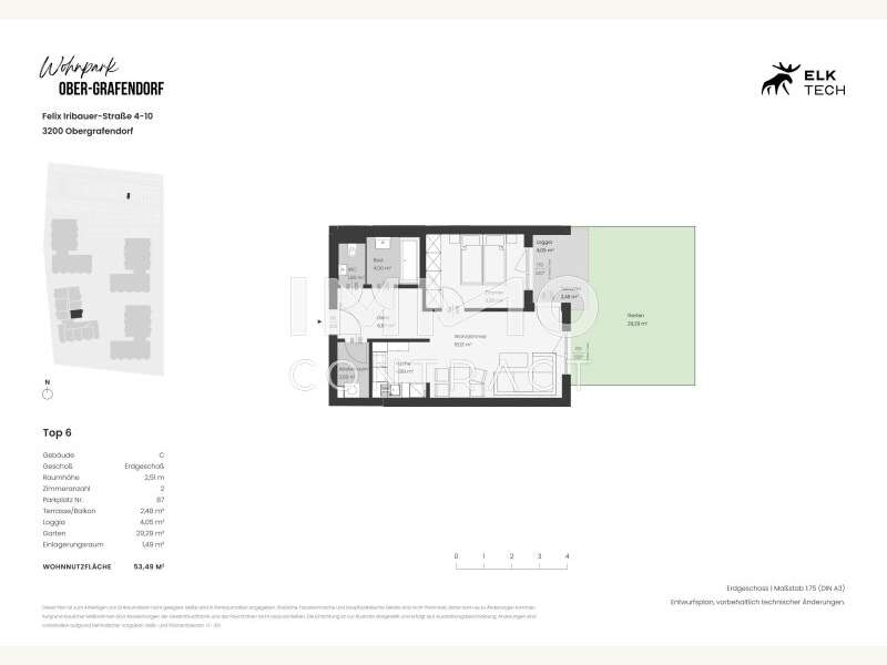 Mietwohnung in 3200  - 2