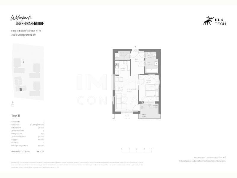 Mietwohnung in 3200  - 2
