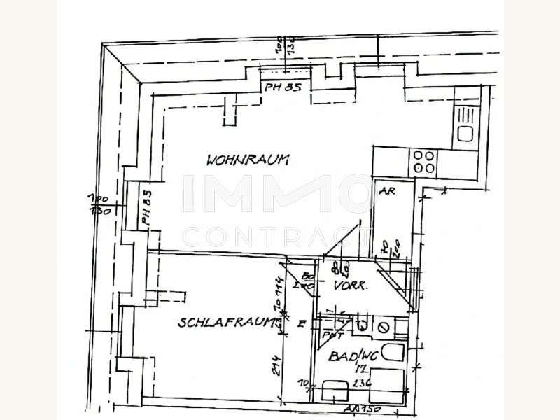 Dachgeschosswohnung in 8020  - 9