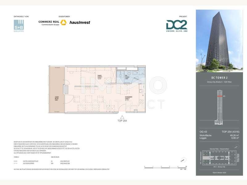 Mietwohnung Wien - Bild 12 von 12 Mietwohnung in 1220 - 12