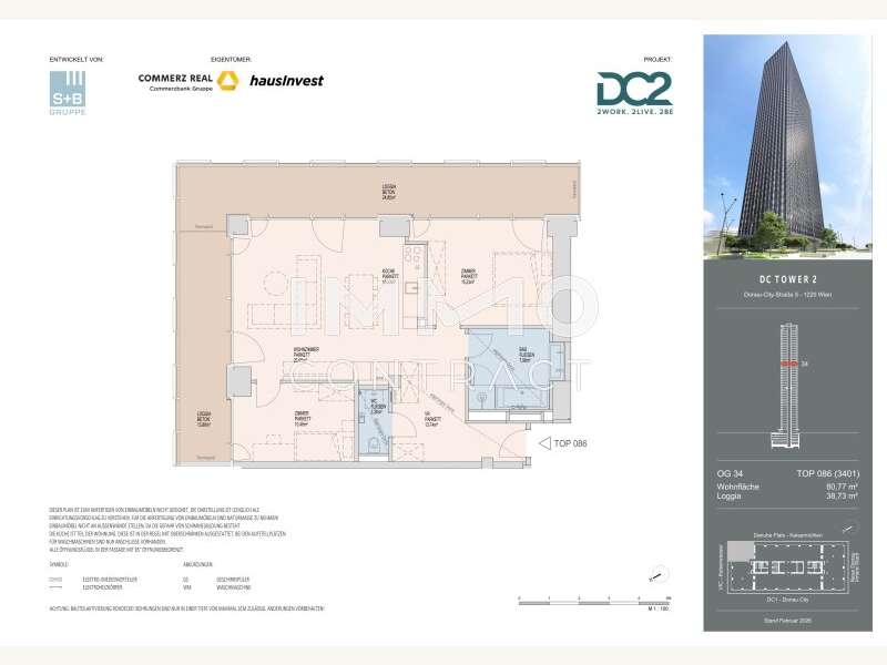 Mietwohnung Wien - Bild 18 von 18 Mietwohnung in 1220 - 18