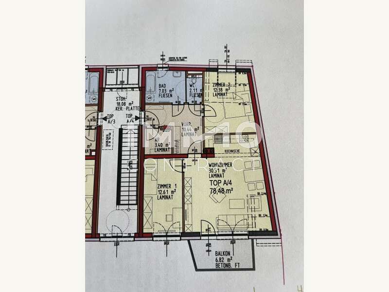Dachgeschosswohnung in 3380  - 16