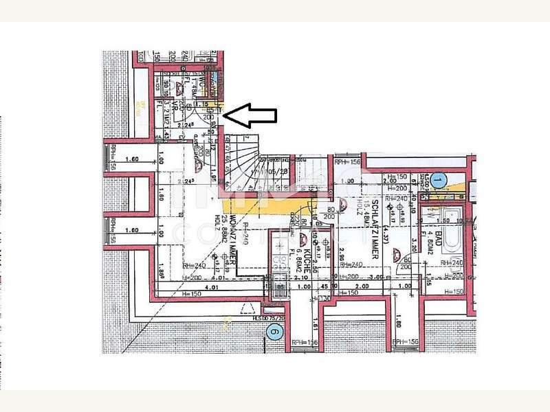 Dachgeschosswohnung in 8020  - 11