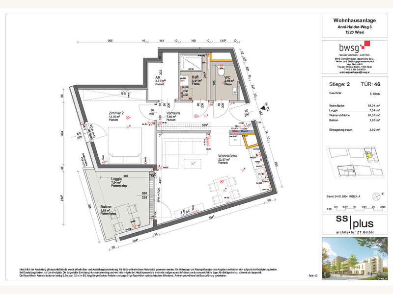 Mietwohnung in 1220  - 12