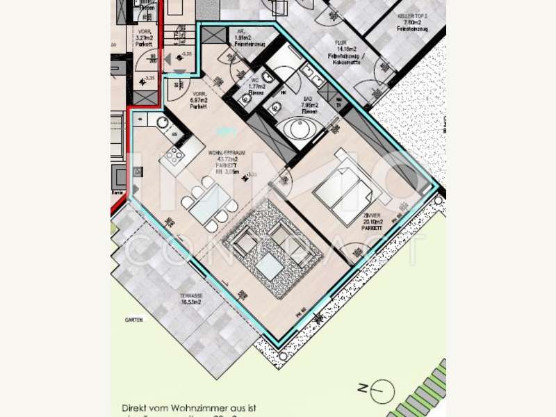 Mietwohnung in 8043  - 3
