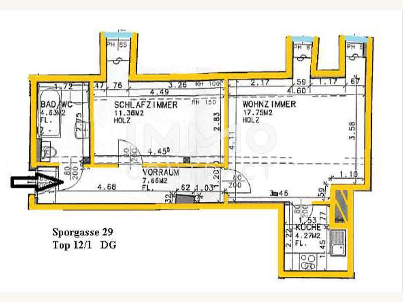 Dachgeschosswohnung in 8010  - 8