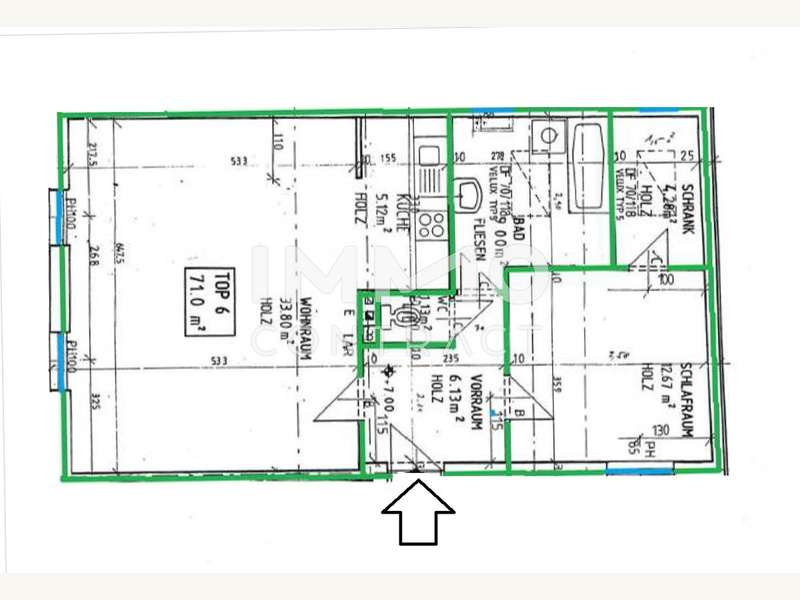 Dachgeschosswohnung in 8280  - 10