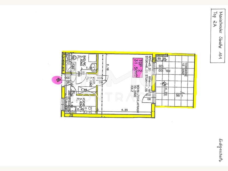 WA.2 - Terrassenwohnung Graz - Bild 10 von 10 Terrassenwohnung in 8043 - 10