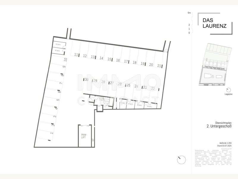 Tiefgarage in 1110  - 2