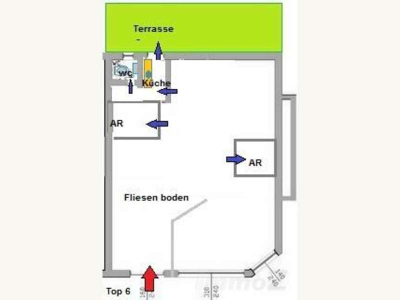 Skizze Top 6 - Bild 2 von 15 Einzelhandel in 8045 - 2