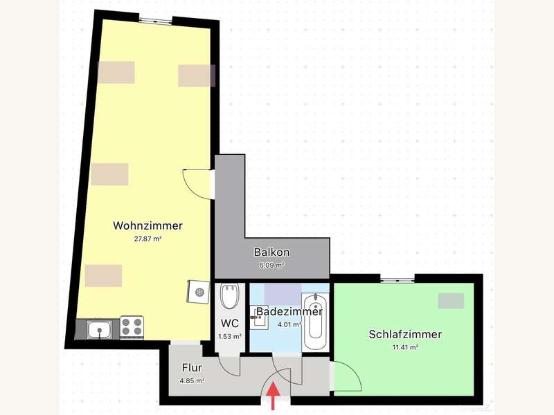 Dachgeschosswohnung in 8010  - 2