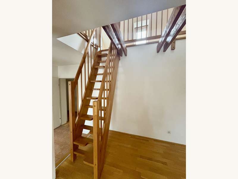 offene Küche zum Wohnzimmer - Bild 2 von 11 Maisonette in 8010 - 2