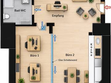 Büro in 8020 Graz