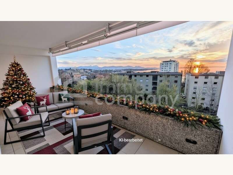 Terrasse mit Süd-West-Ausrichtung - Bild 15 von 18 Mietwohnung in 6900 - 15