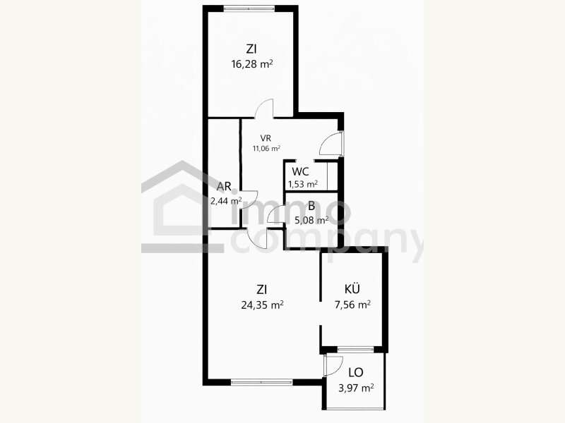 Mietwohnung in 2483  - 12