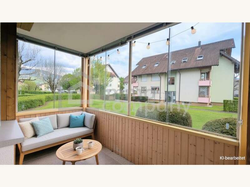 Veranda mit Südausrichtung - Bild 7 von 20 Mietwohnung in 6850 - 7