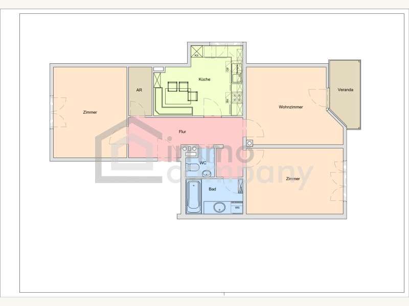 Grundriss - Mietwohnung Dornbirn - Bild 18 von 20 Mietwohnung in 6850 - 18
