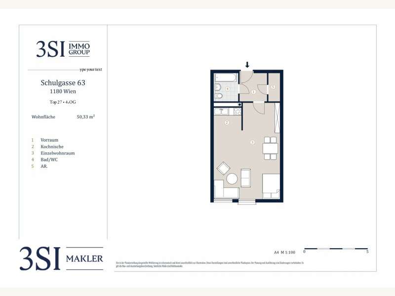 Mietwohnung in 1180  - 8