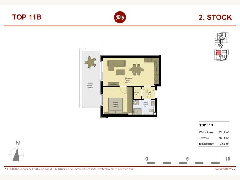 Mietwohnung in 2460  - 5